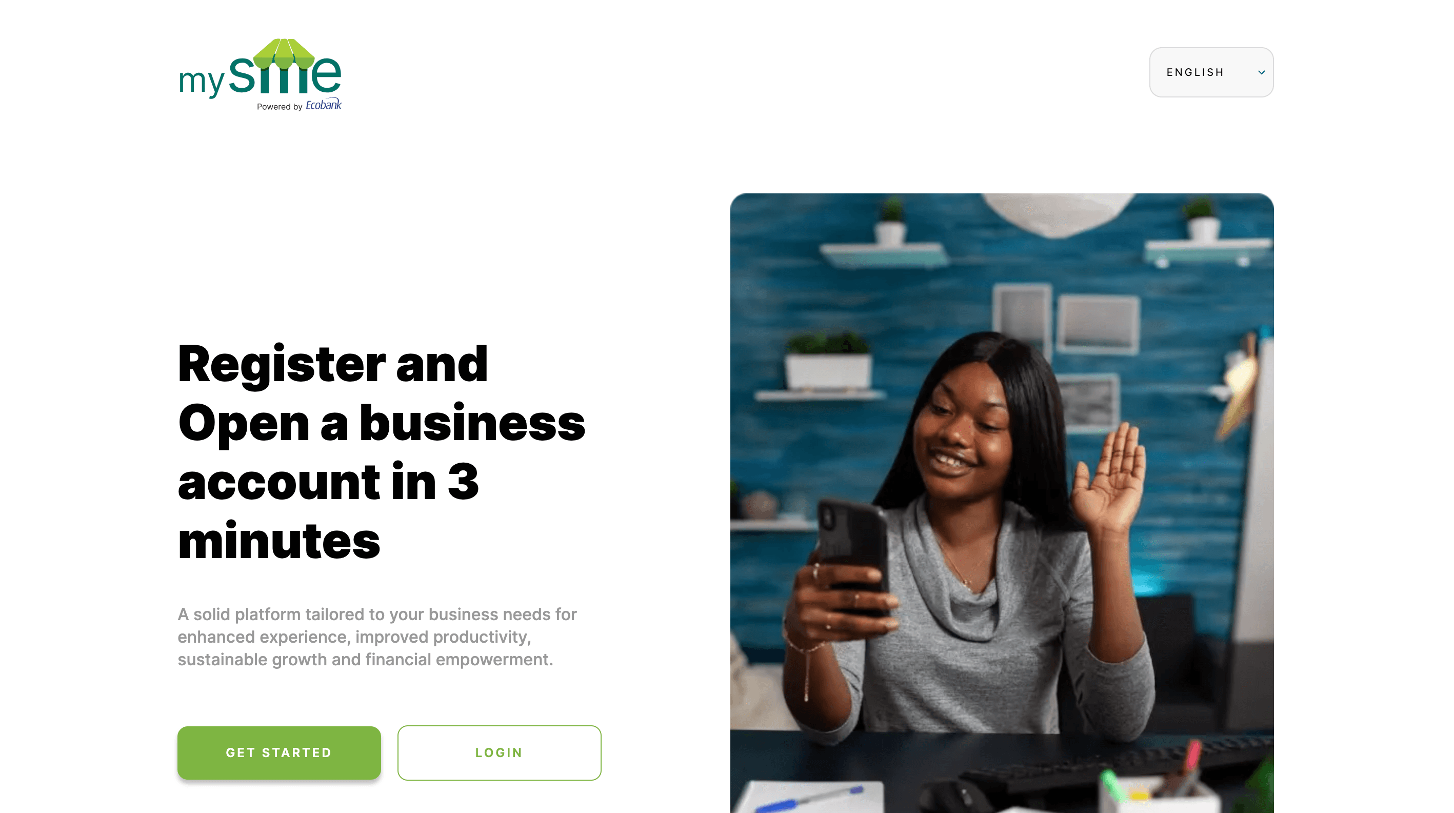 Junior Front End Developer @ Ecobank/Mysmeapp