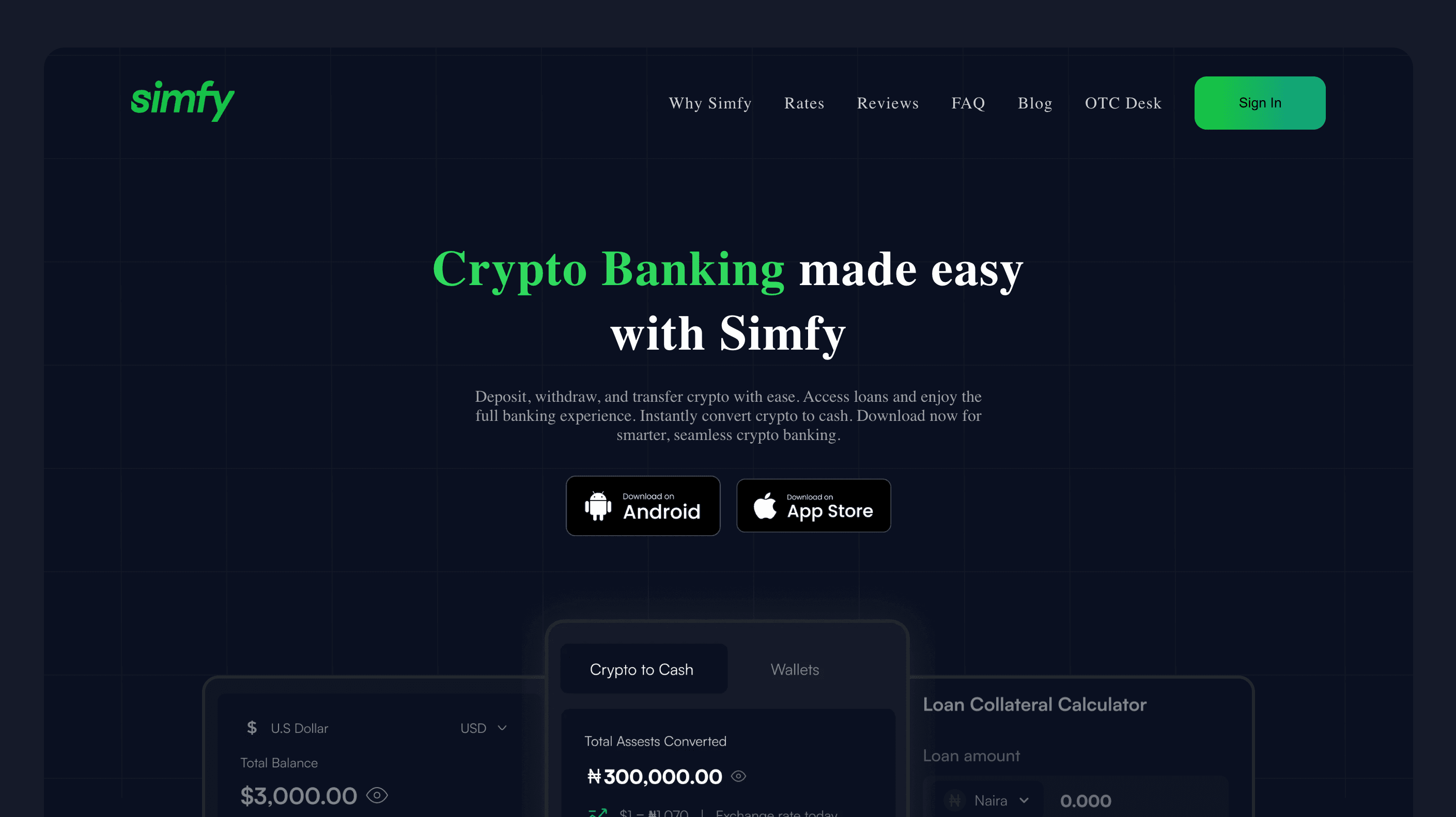 Front End Developer @ Simfy crypto exchange (Contract)